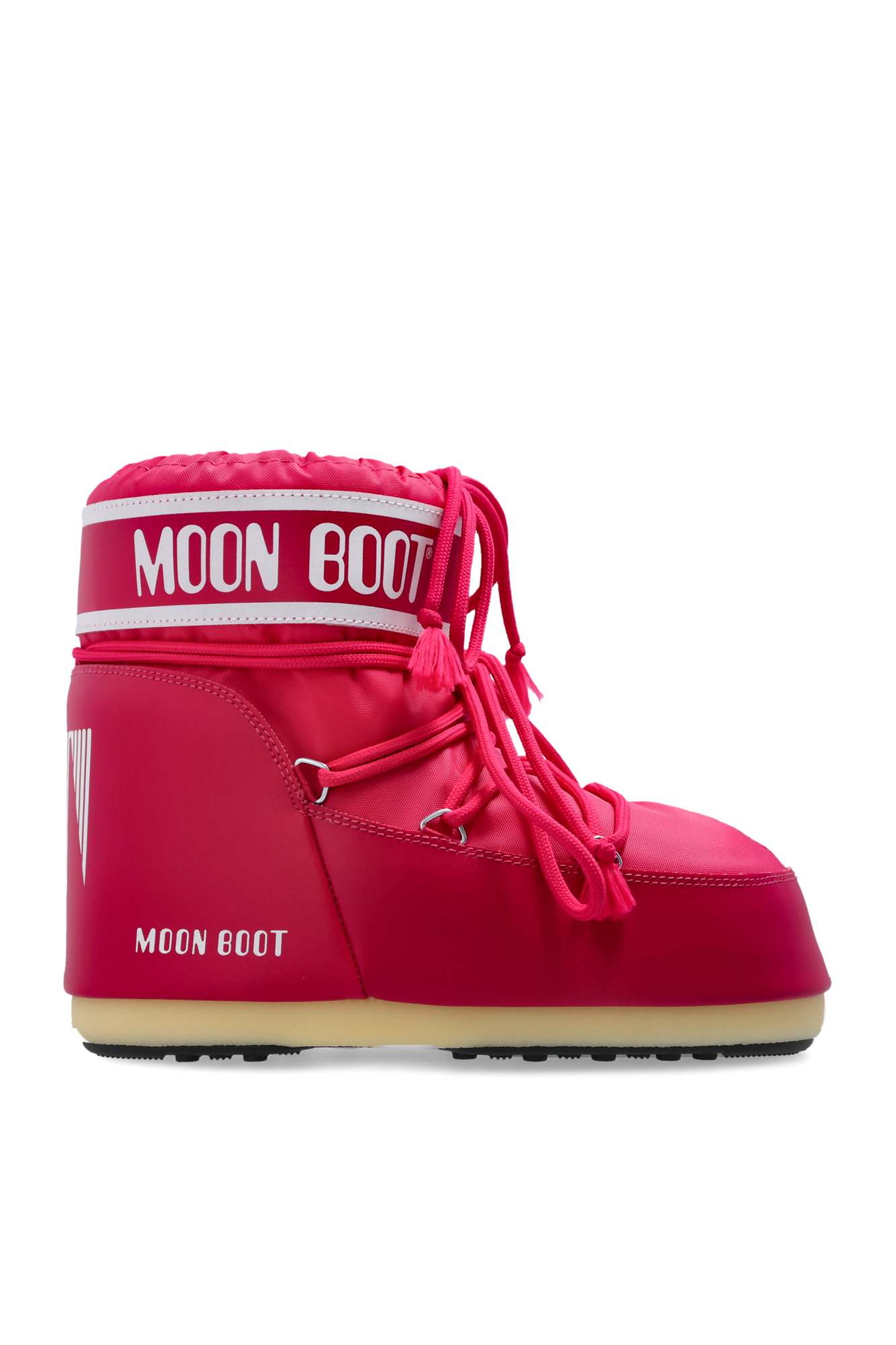 Pink Snow boots MB Icon Low Nylon Moon Boot Vitkac GB